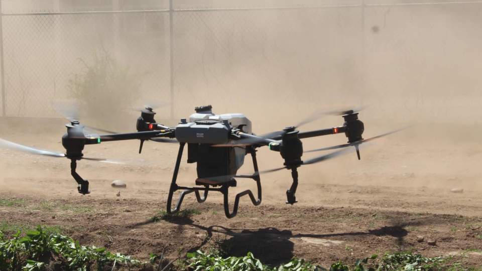 El uso de drones en la producción Agrícola